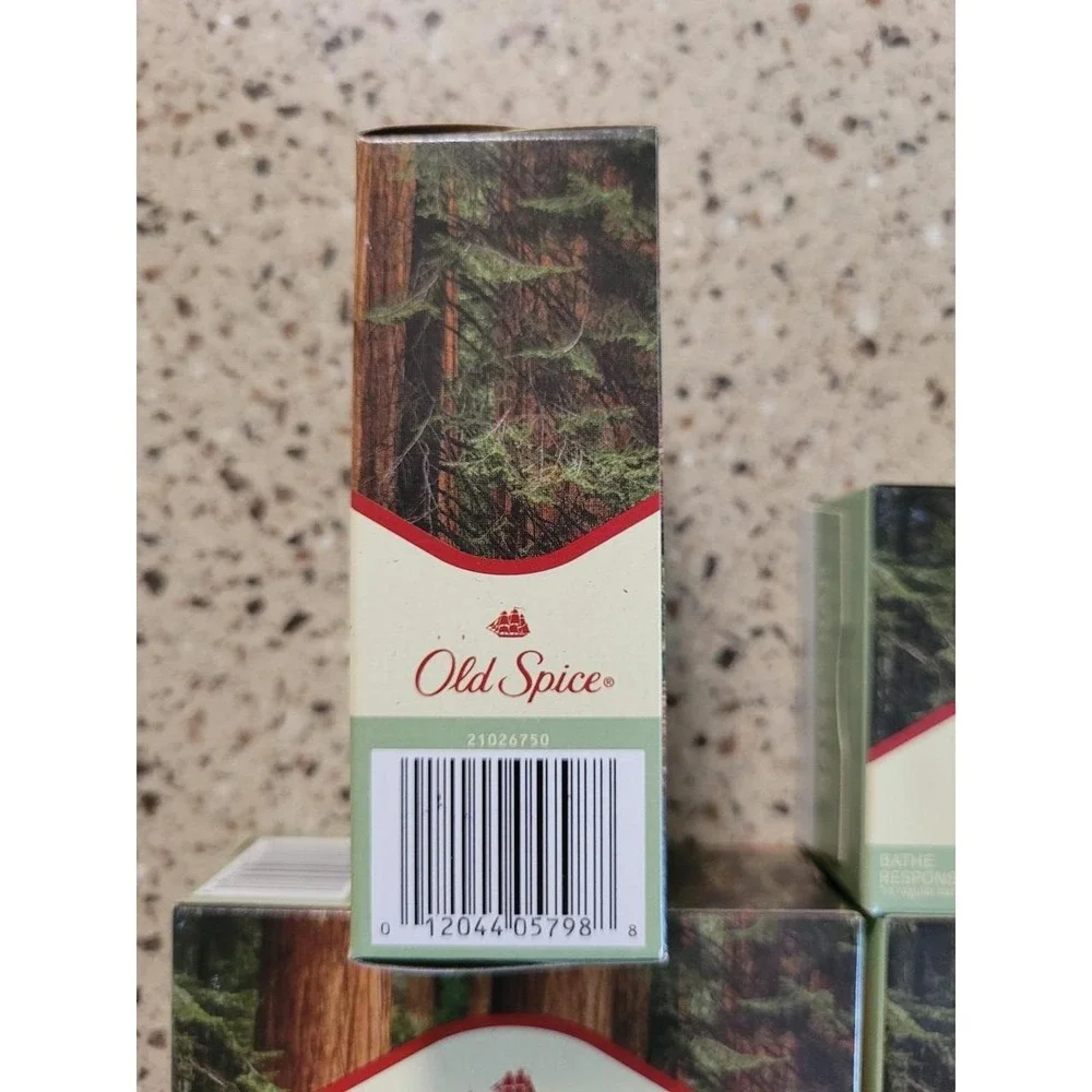 4 Old Spice Off The Grid Sandalwood & Aloe Vera Bar Soap 5oz Each Discontinued